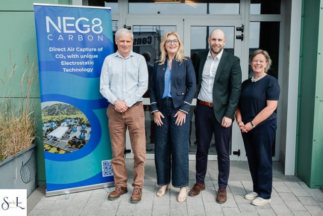 @saltandlightireland had the privilege to capture MEP @cynthianimhurchu at her recent visit to NEG8 Carbon at their headquarters at @worklab_waterford and Kinetic Labs workspace. Thank you to NEG8 for allowing us the opportunity!